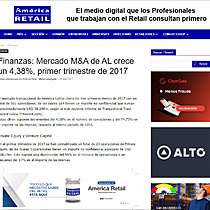 Finanzas: Mercado M&A de AL crece un 4,38%, primer trimestre de 2017